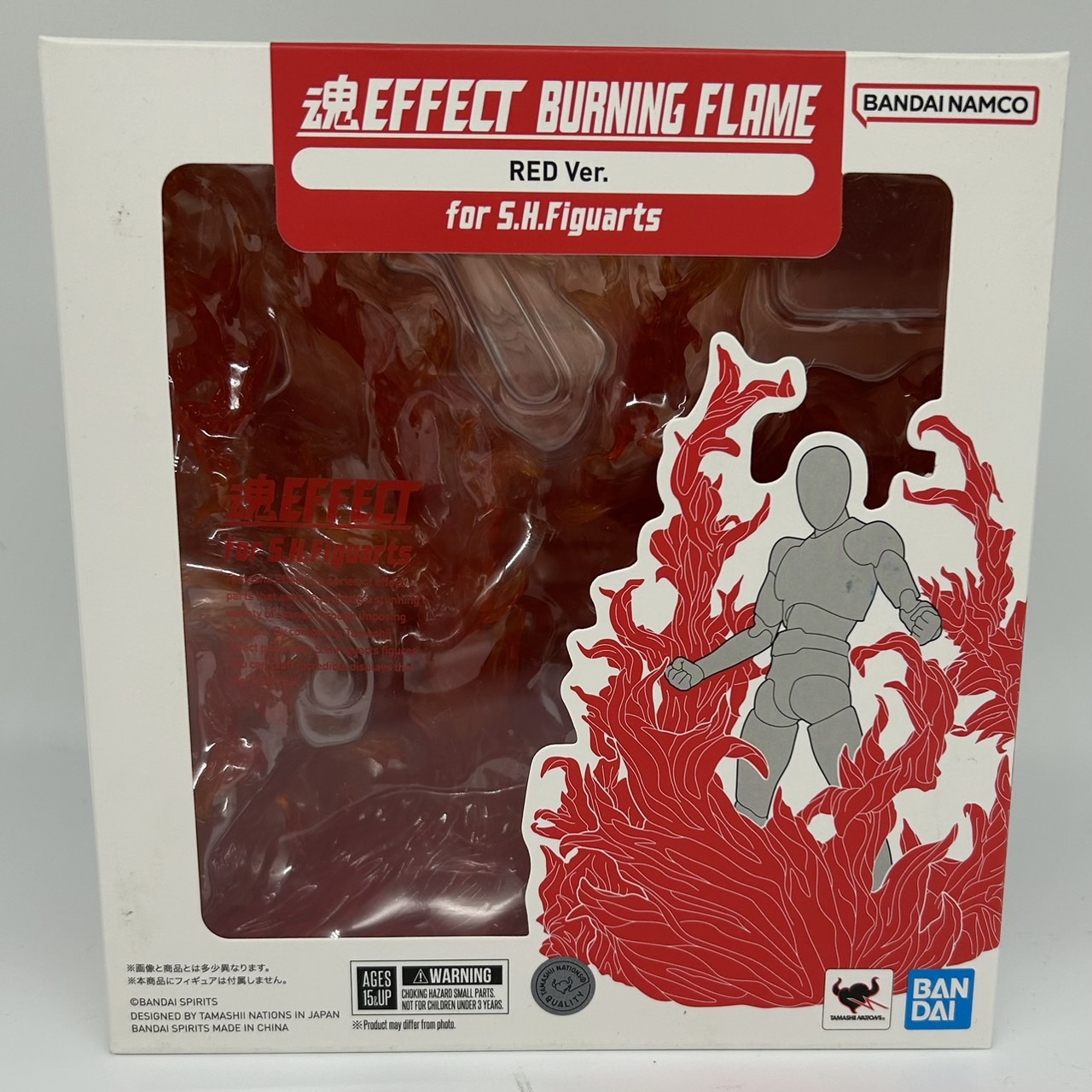 魂EFFECT BURNING FLAME RED Ver. for S.H.Figuarts