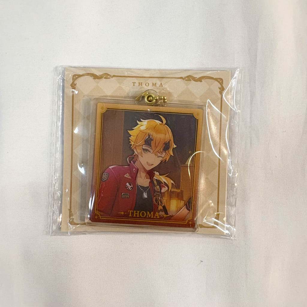 原神 壁紙キャラダブルアクリルストラップ トーマ