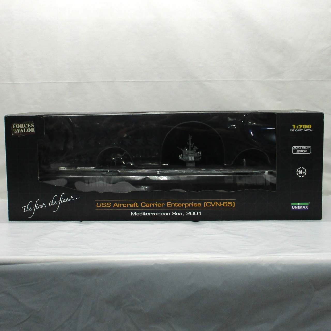 UNIMAX Forces of Valor 1/700 CVN-65 USS Aircraft Carrier Enterprise