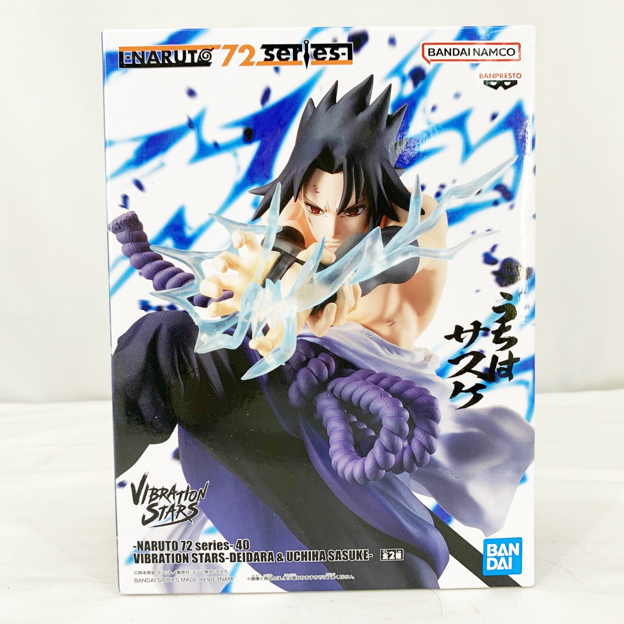 Bandai Spirits NARUTO 72 series 40 VIBRATION STARS DEIDARA & UCHIHA SASUKE B:UCHIHA SASUKE