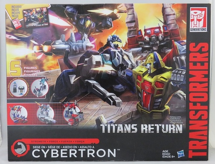 トランスフォーマー タイタンズリターン シージオン セイバートロンセット ジェネレーションズ