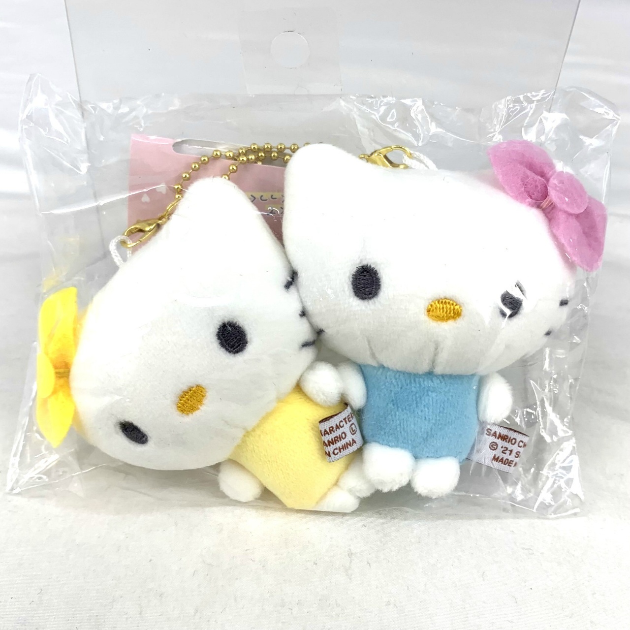 クラックス サンリオ ニコぬいキーホルダー キティ&ミミィ