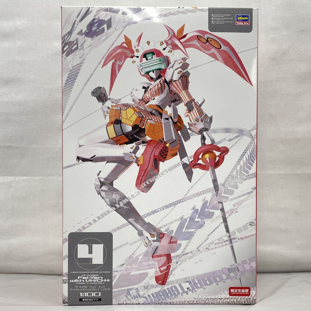 ハセガワ 1/100 TF-14A/M+ フェイ・イェン [ファイナル14スペシャル] ビビッド・シンデレラ 限定生産版 「電脳戦機バーチャロン」