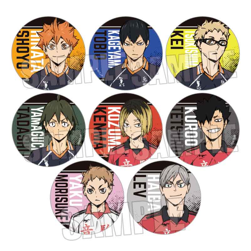 ハイキュー!! トレーディング缶バッジ【単品】