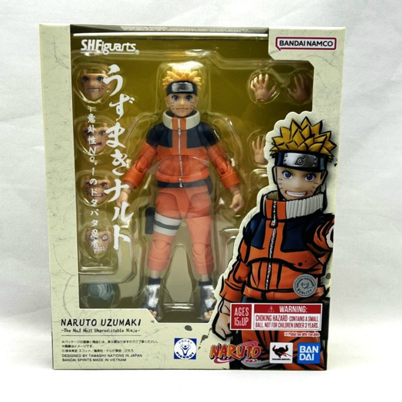 S.H.Figuarts うずまきナルト-意外性No.1のドタバタ忍者- 【再販版】