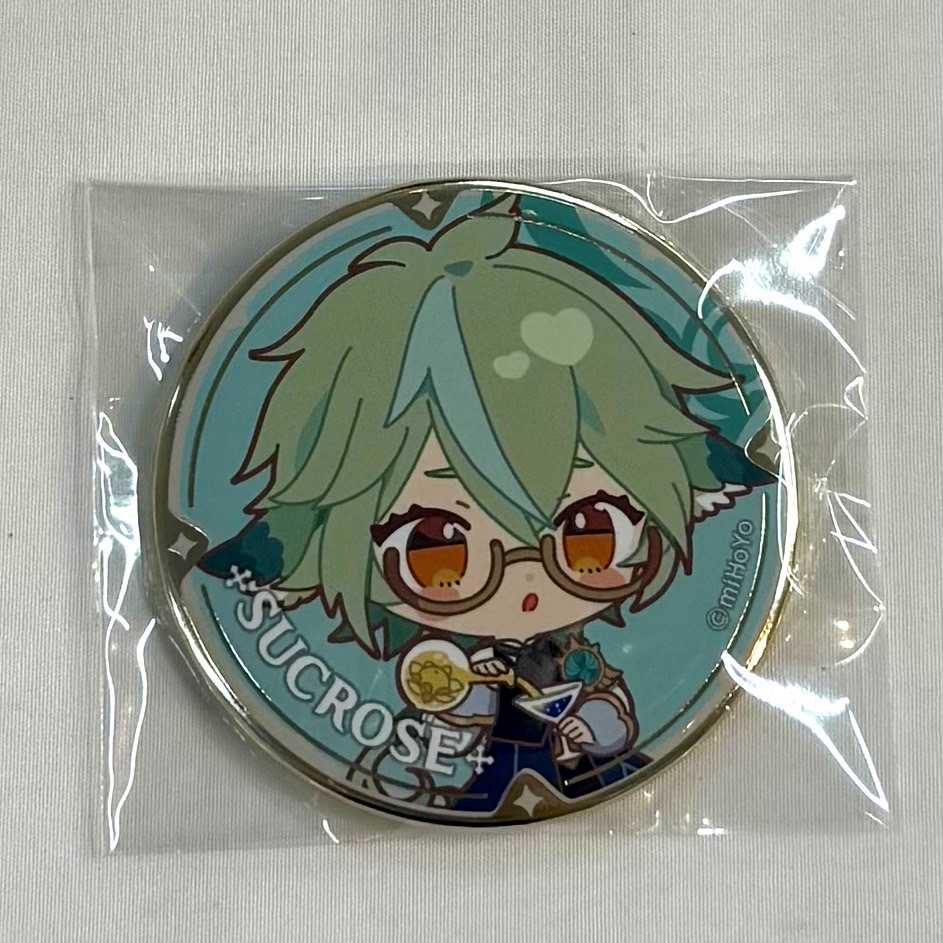 Genshin Impact x Sweets Paradise - Feast of the Gentle Breeze - Chibi Character Trading Badges Sucrose