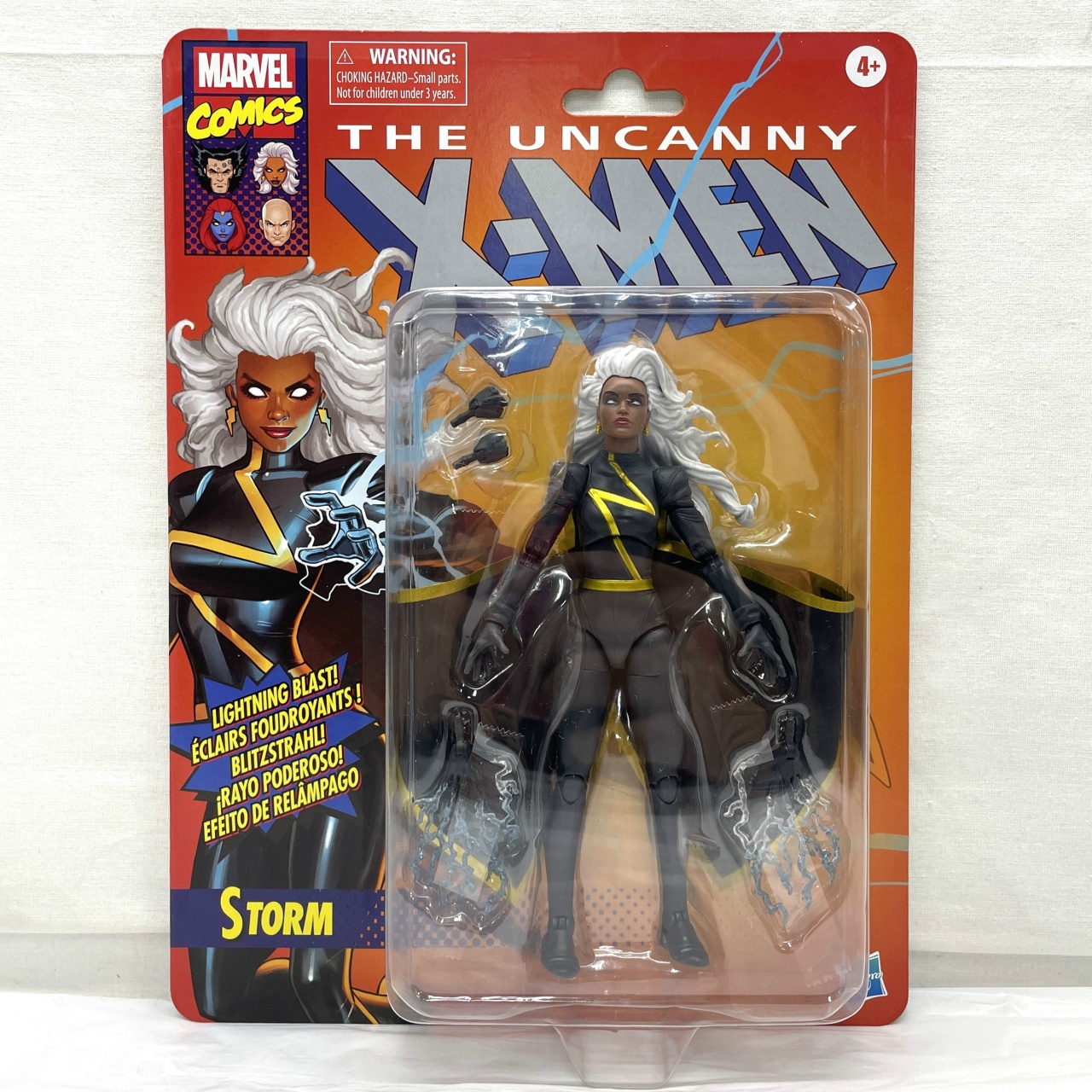 ハズブロ マーベルレジェンド アンキャニィX-MEN ストーム(ブラックスーツ) 6インチアクションフィギュア