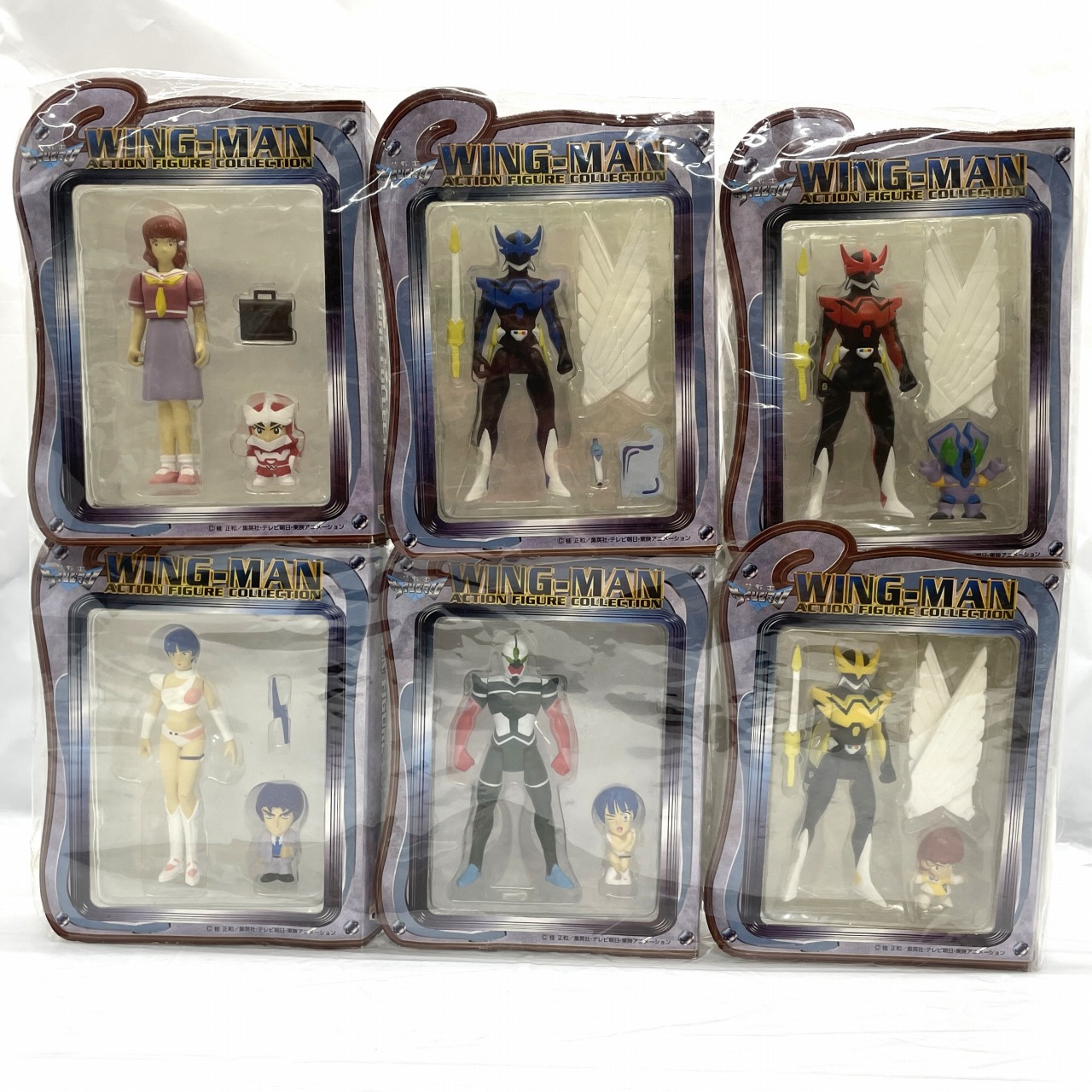 バンプレスト ウイングマン アクションフィギュアコレクション 全6種セット