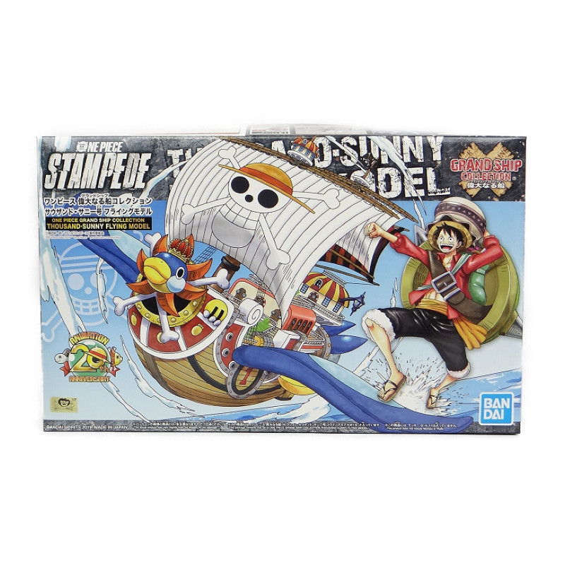 Bandai Plastic Model OnePiece Grand Ship Collection Thousand Sunny Flying Model