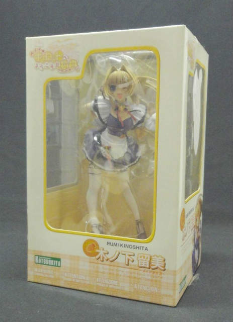 コトブキヤ 木ノ下留美 メイドタイプ 1/8PVC Piaキャロットへようこそ!!G.O.