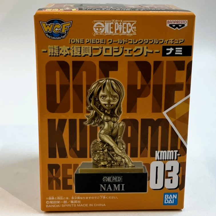 ワンピース ONE PIECE ワールドコレクタブルフィギュア - 熊本復興プロジェクト - 銅像ミニフィギュア ナミ 2593000