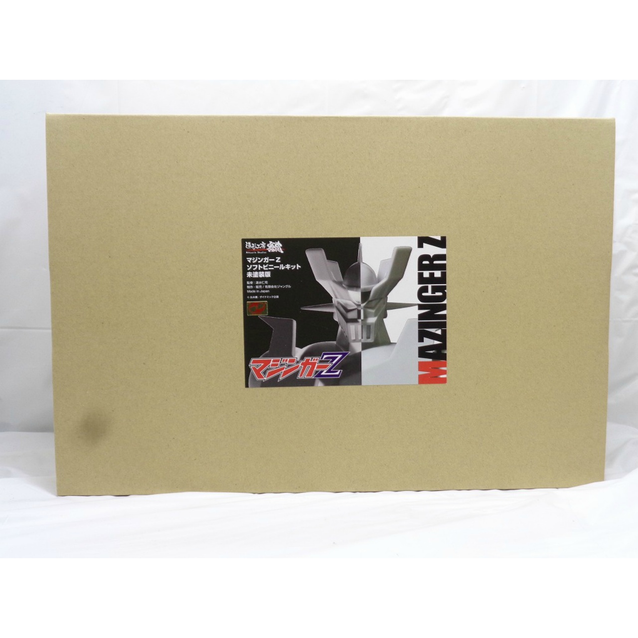 Jungle Mighty Mecha Series Mazinger-Z Big Size Soft Vinyl Figure (Unpainted)