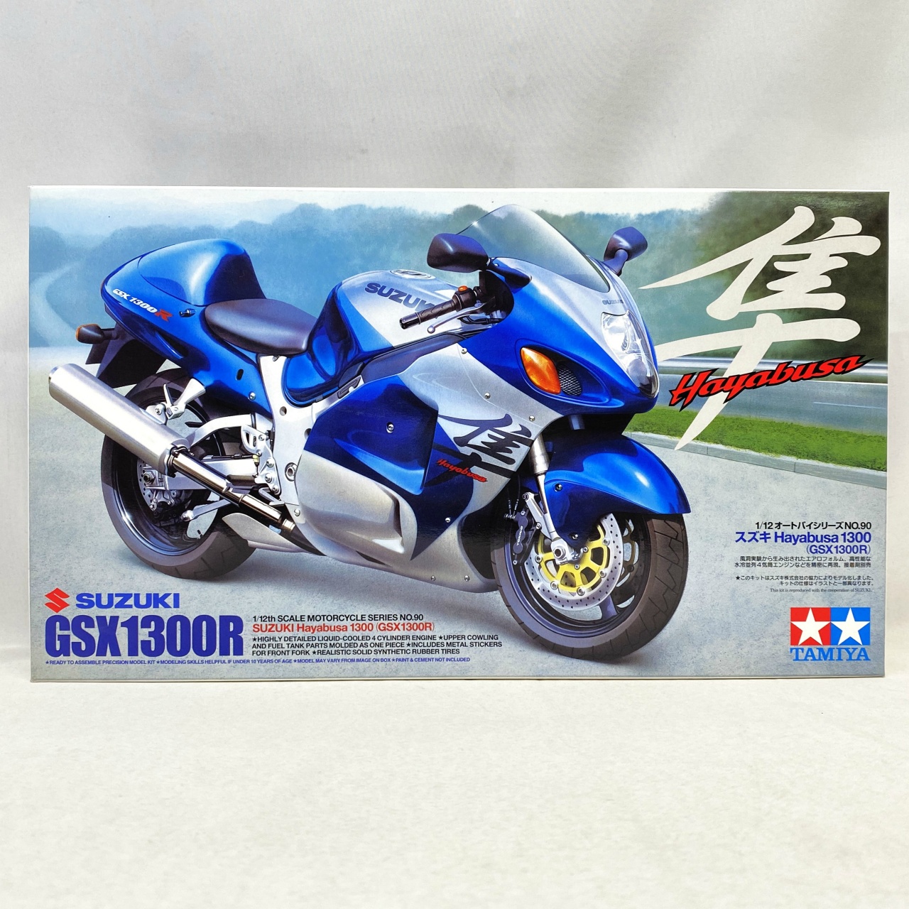 タミヤ 1/12 オートバイシリーズ No.90 スズキ GSX1300R ハヤブサ ディスプレイキット