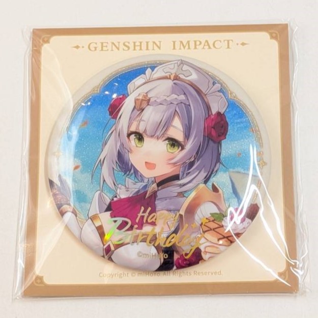 Genshin Impact “Day of Destiny” Character Can Badge Noelle (2023)