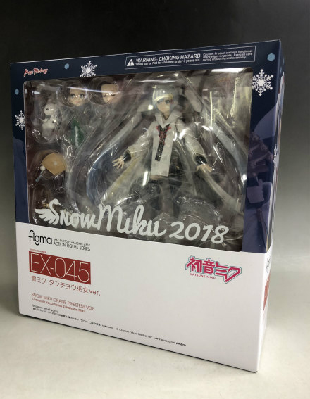 Figma EX 045 Snow Miku Crane Prestess ver.