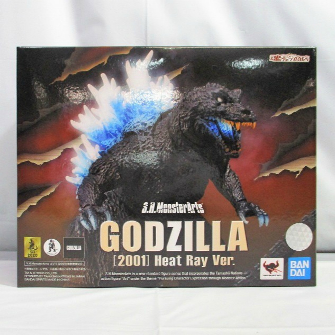 S.H.MonsterArts ゴジラ(2001) 放射熱線ver.