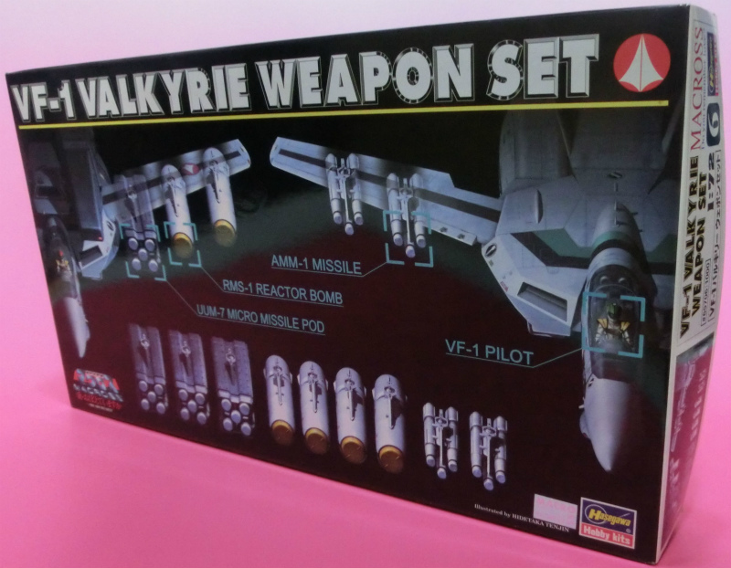 Hasegawa Plastic Model Macross 1/72 VF-1 Valkyrie Weapon Set