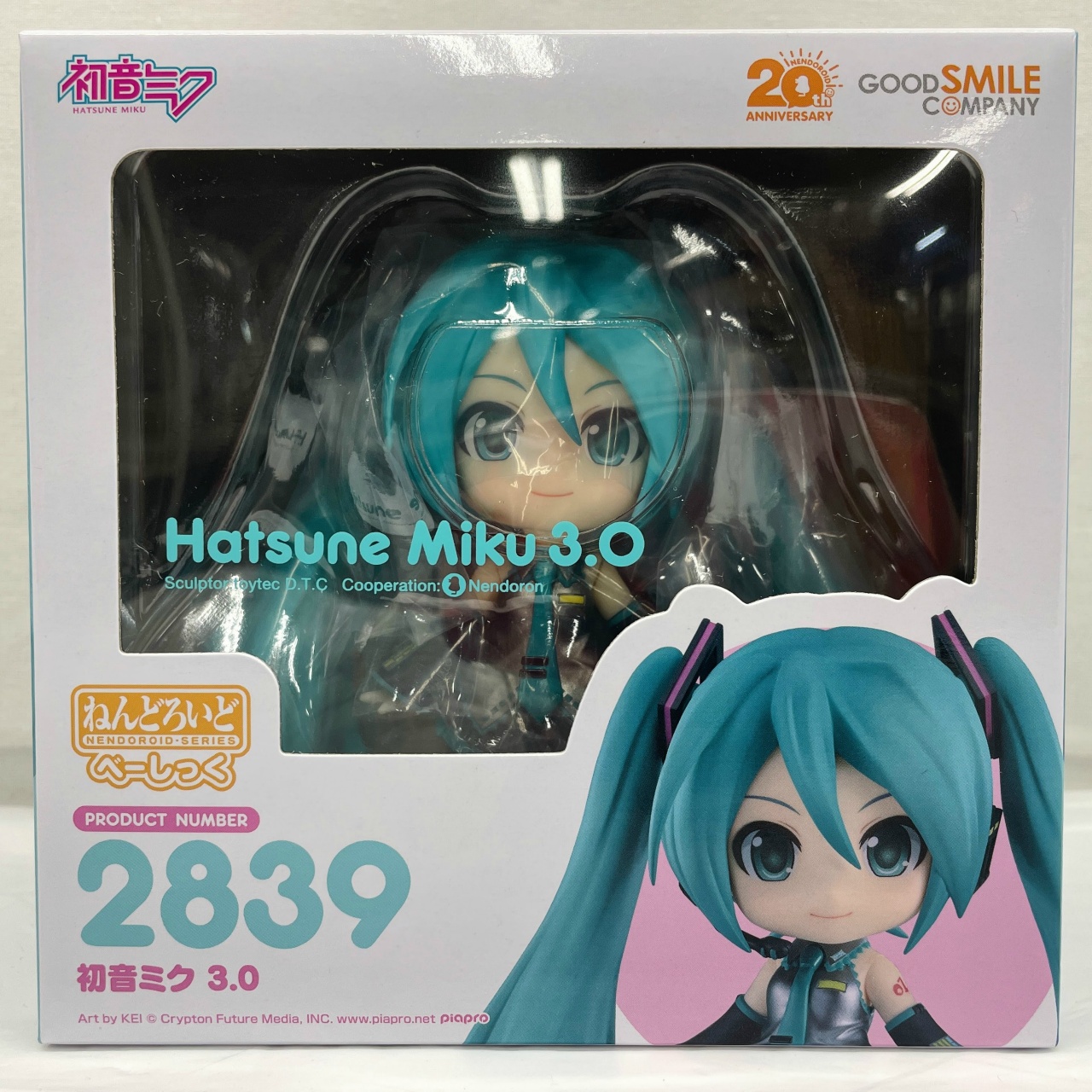 ねんどろいど No.2839 初音ミク 3.0 べーしっく