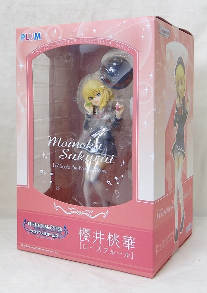 PLUM THE IDOLM@STER Cinderella Girl Momoka Sakurai (Rose Floure) 1/7 PVC