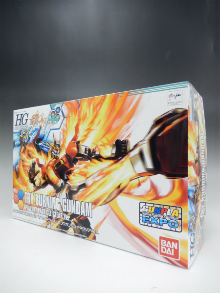Build Fighter Series HG 1/144 Tri Burning Gundam Plavsky Particle Clear ver.