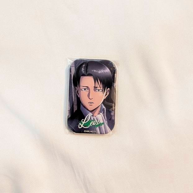 進撃の巨人 まるかくカンバッジ2 リヴァイ