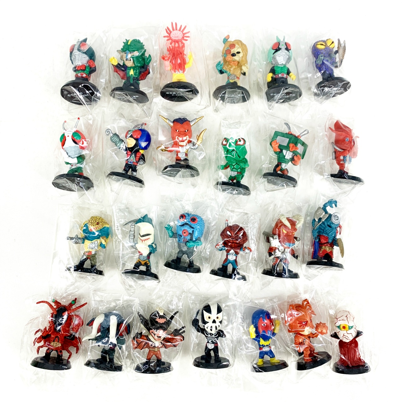 特撮ヒーローズ 仮面ライダー&仮面ライダーV3 全25種セット(シークレット含む)