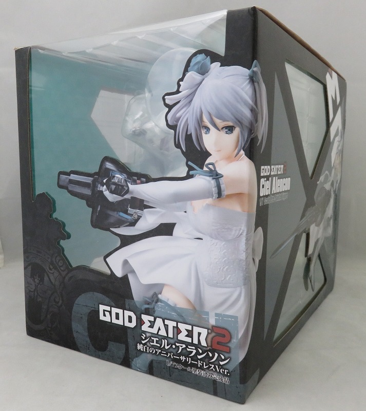 ソル・インターナショナル シエル・アランソン 純白のアニバーサリードレスVer.1/7PVCフィギュア GOD EATER2