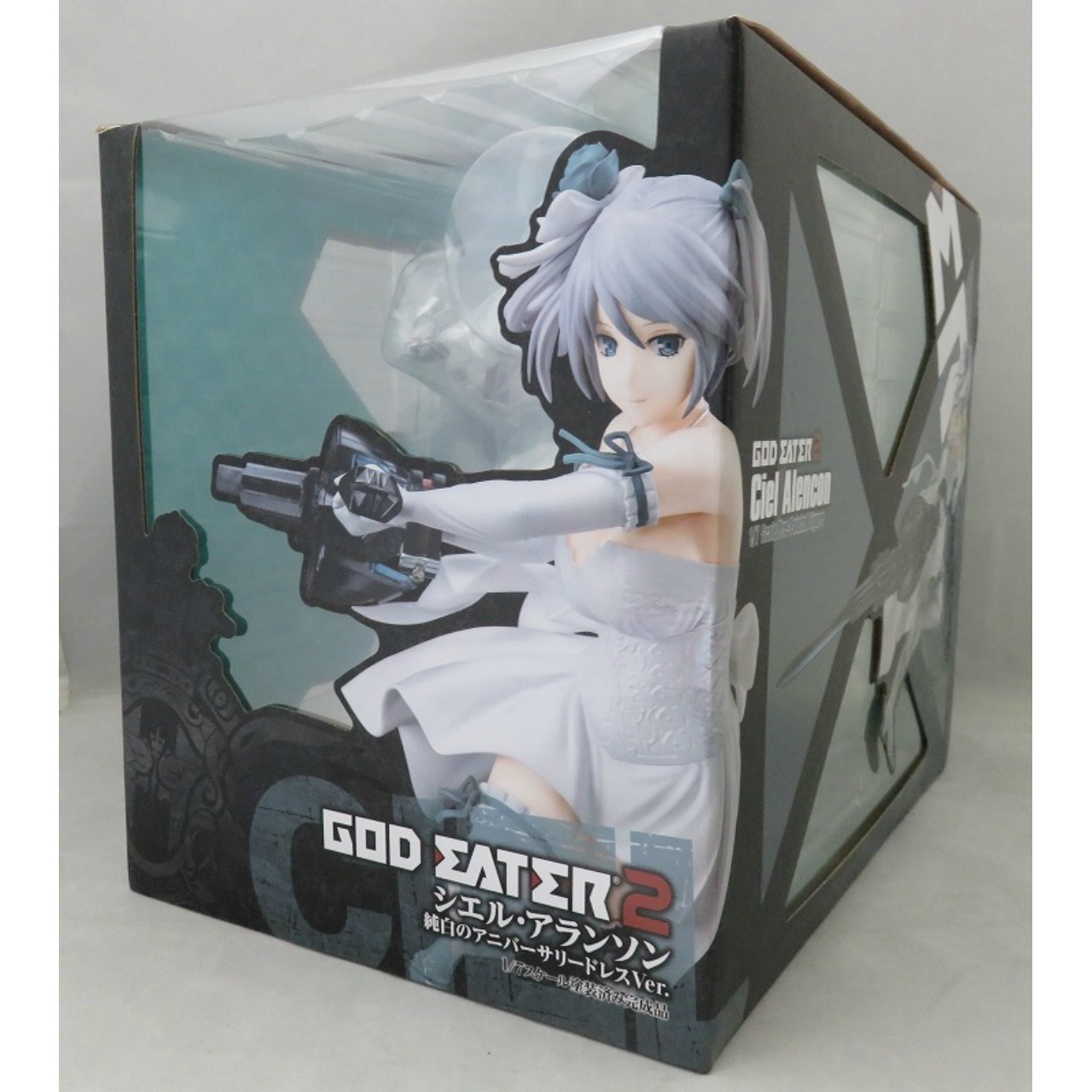 ソル・インターナショナル シエル・アランソン 純白のアニバーサリードレスVer.1/7PVCフィギュア GOD EATER2