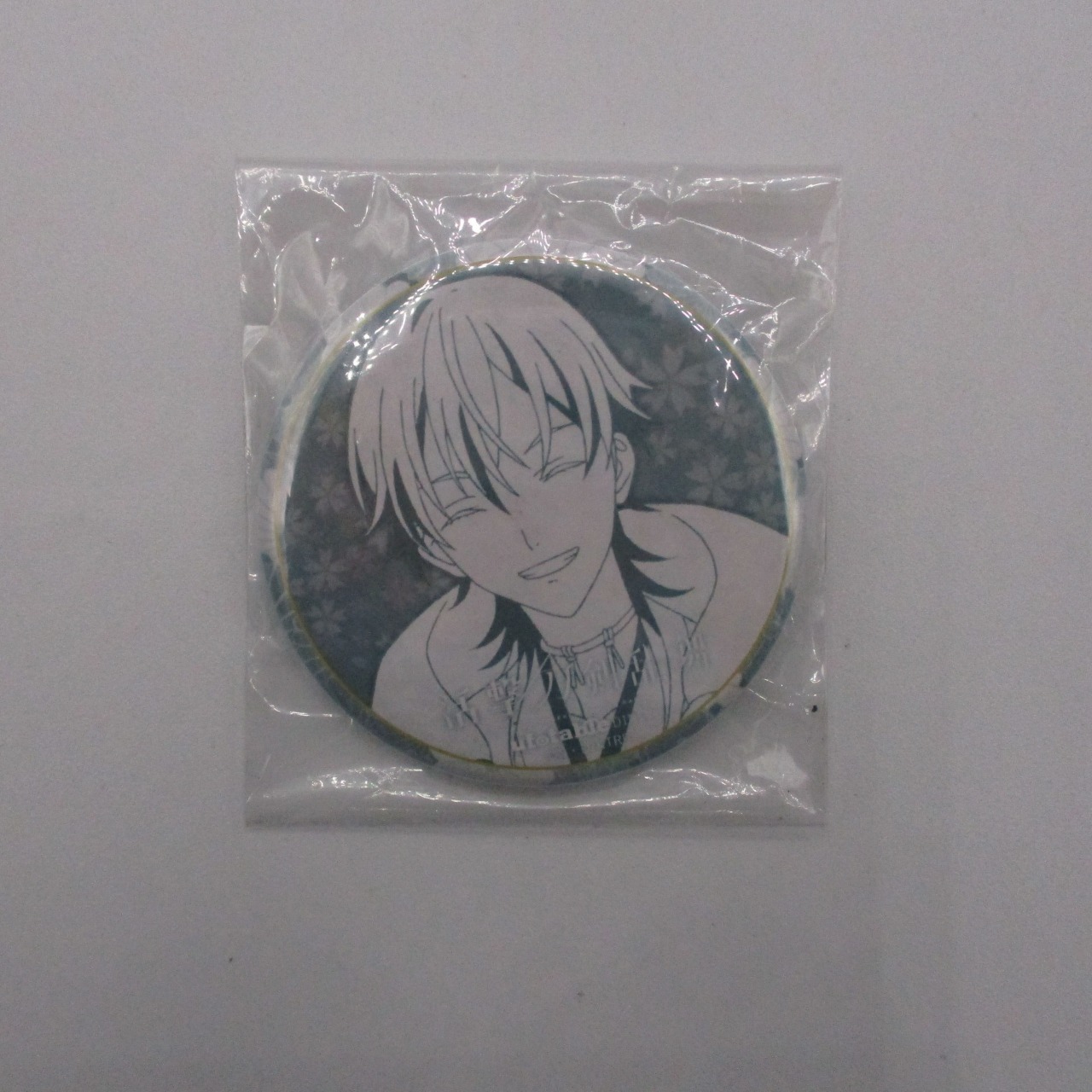 Katsugeki Toukenranbu ufotable Otanoshimi Kuji Can Badge - Kuninaga Tsurumaru