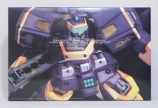 WAVE Plastic Model Virtual-On 1/144 HBV-05-E VR. Raiden ONYX (Black Onyx) Limited Ed.