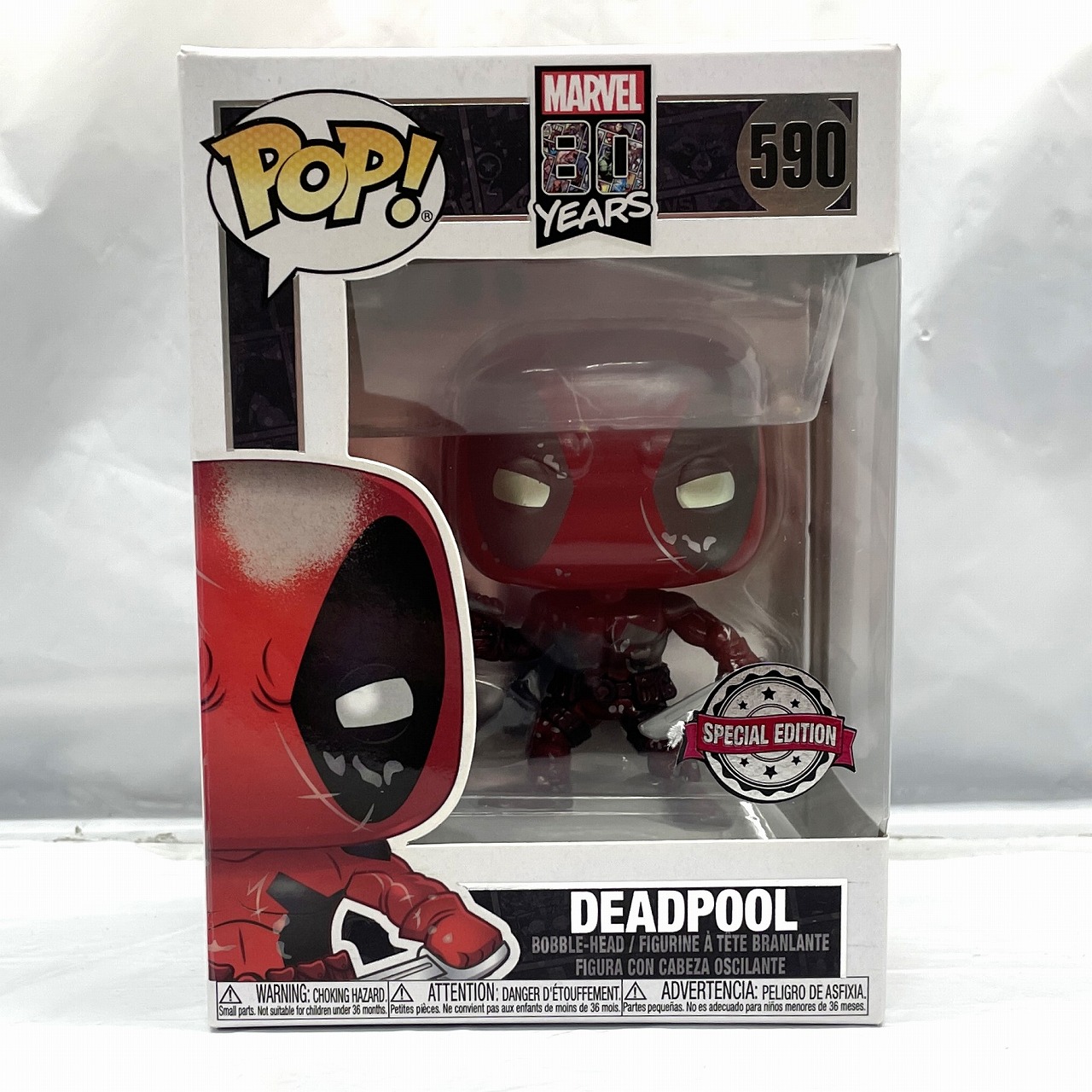 FUNKO(ファンコ)POP! MARVEL80YEARS 590 デッドプール SPECIAL EDITION