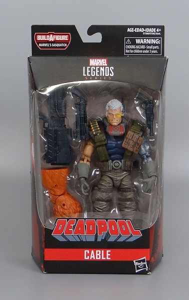 ハスブロ マーベルレジェンド サスカッチシリーズ 01 ケーブル 6インチアクションフィギュア