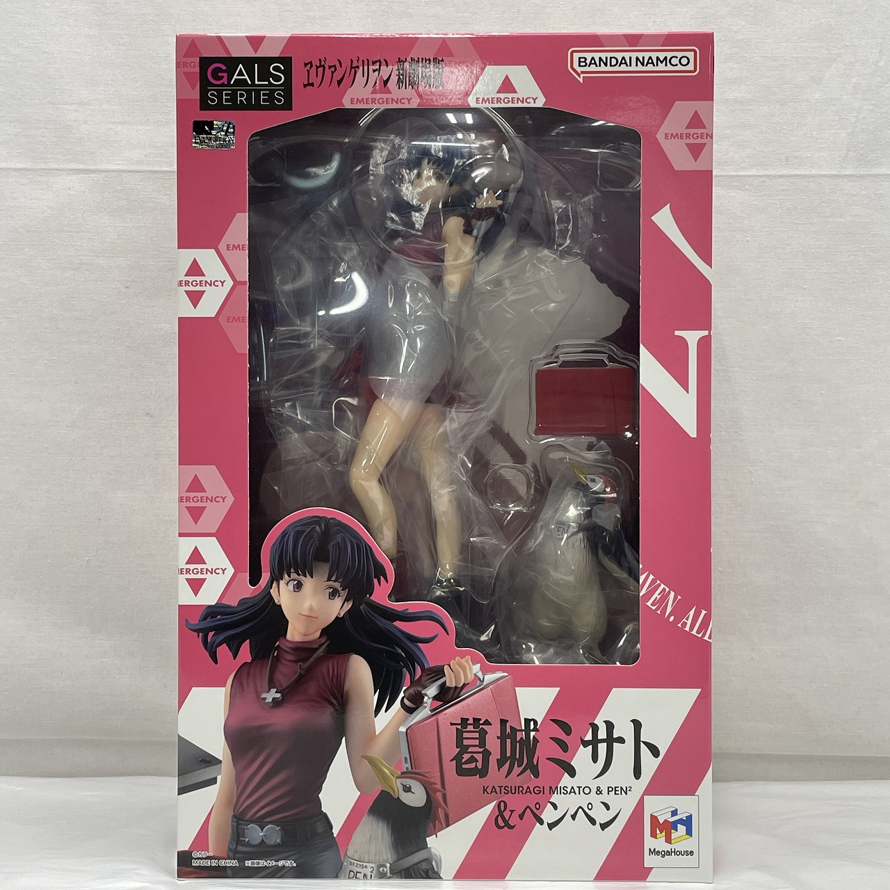 メガハウス GALSシリーズ ヱヴァンゲリヲン新劇場版 葛城ミサト&ペンペン [再販]