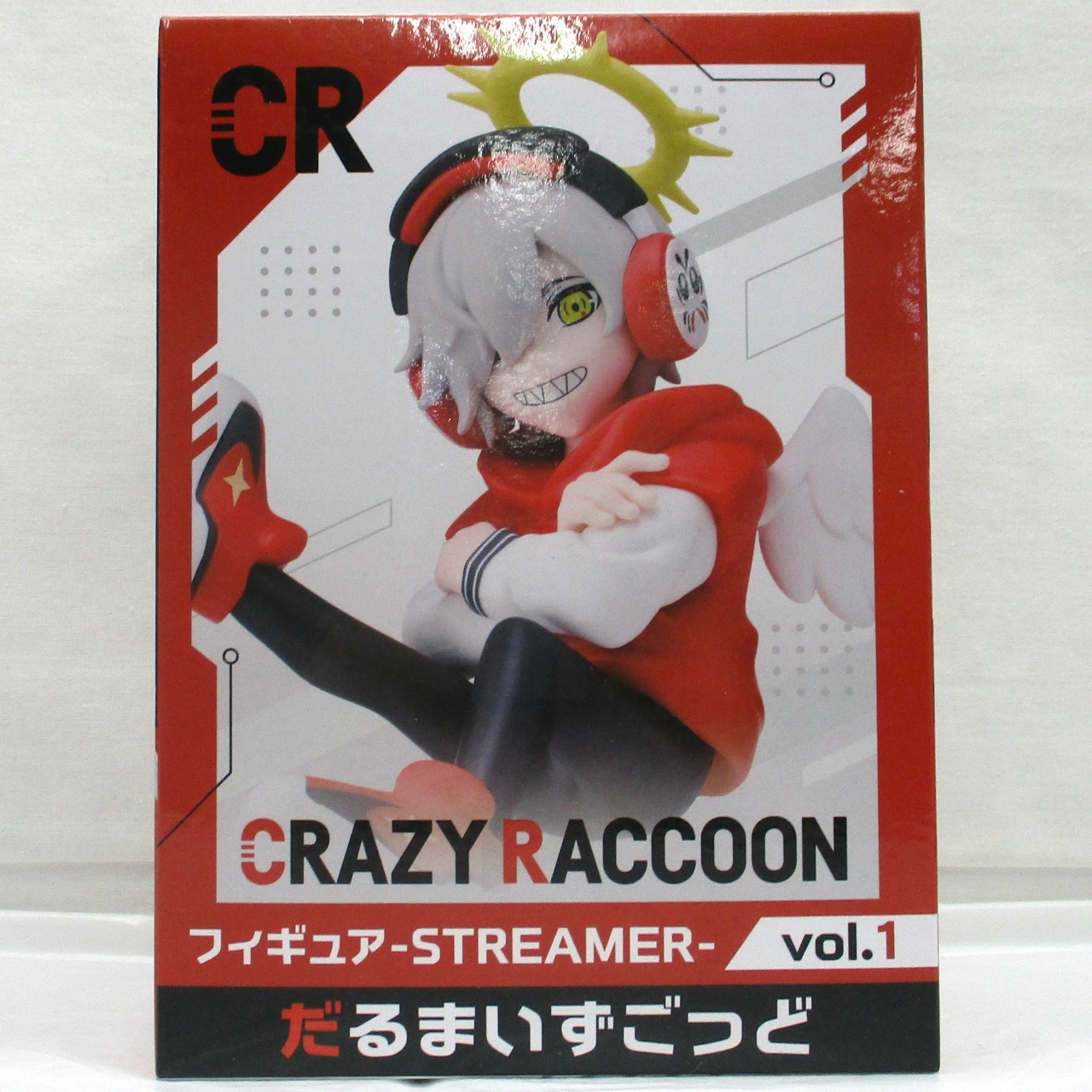 フクヤ Crazy Raccoon フィギュア-STREAMER-Vol.1 だるまいずごっど GiGO限定