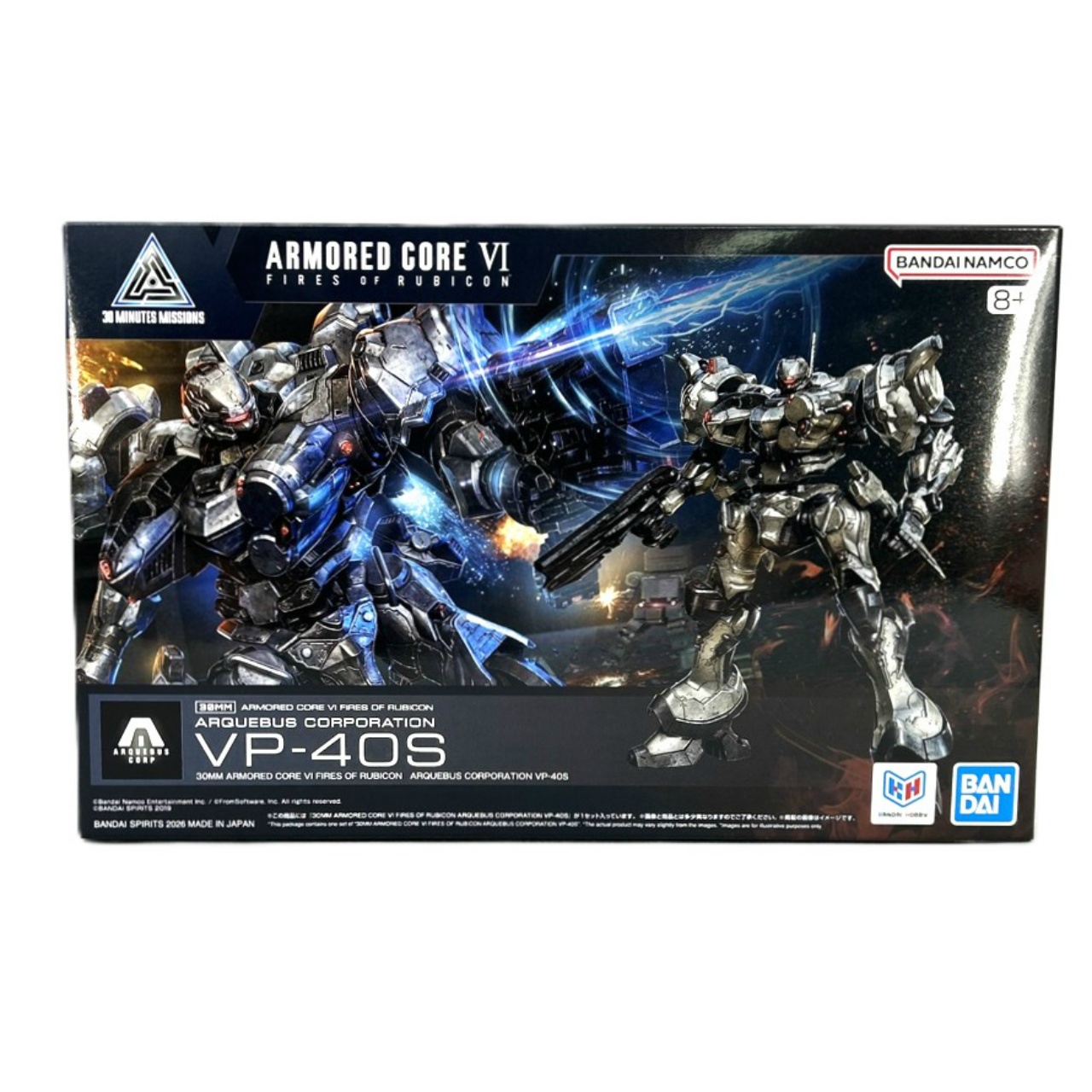 30 MINUTES MISSIONS 10 ARMORED CORE Ⅵ FIRES OF RUBICON ARQUEBUS CORPORATION VP-40S