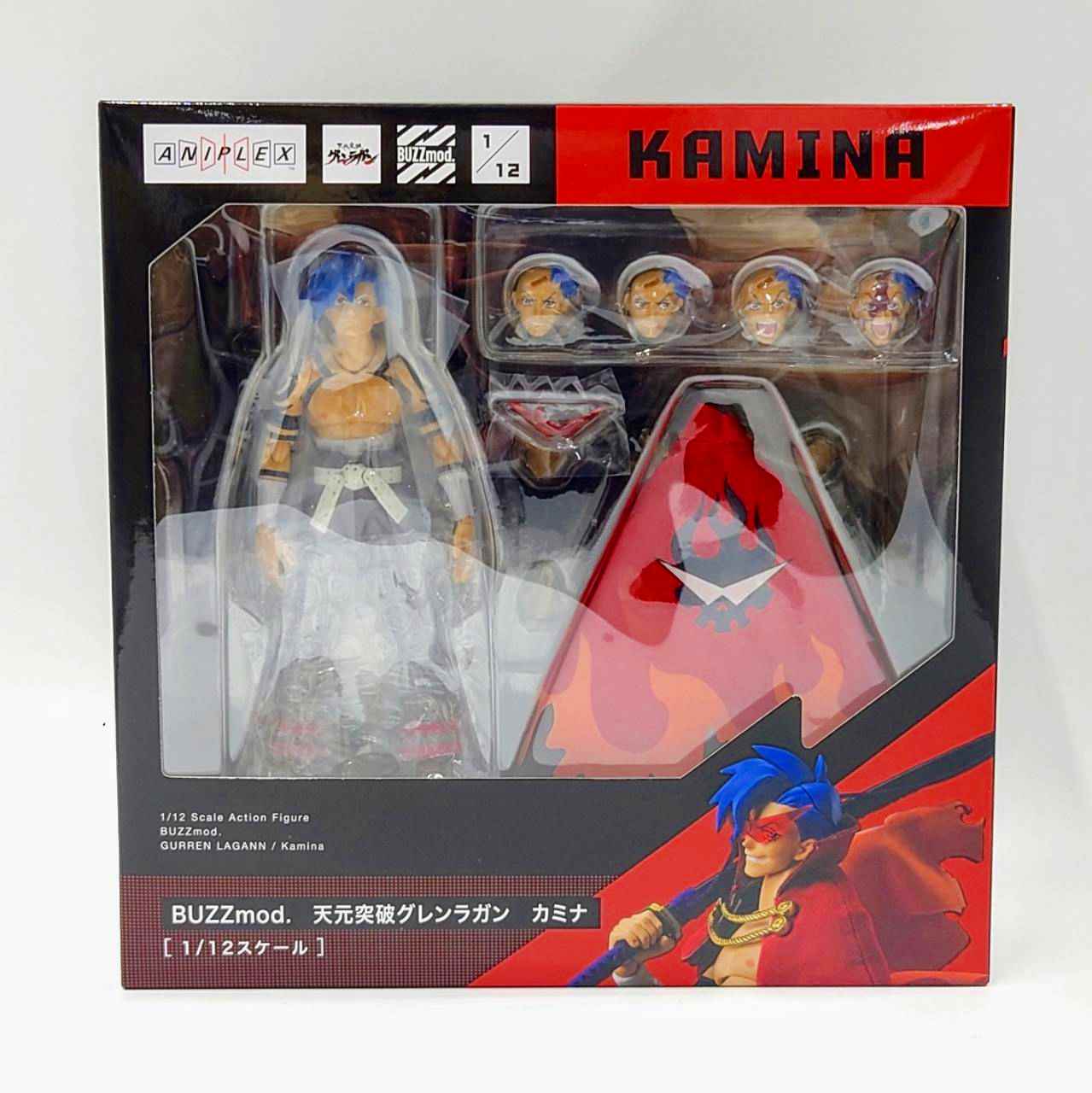 アニプレックス BUZZmod 天元突破グレンラガン カミナ 1/12スケール