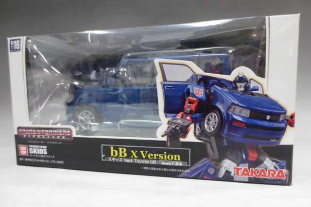 トランスフォーマーバイナルテック BT-16 スキッズ feat.Toyota bB