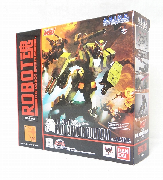 ROBOT魂 210 FA-78-1 フルアーマーガンダム ver. A.N.I.M.E.