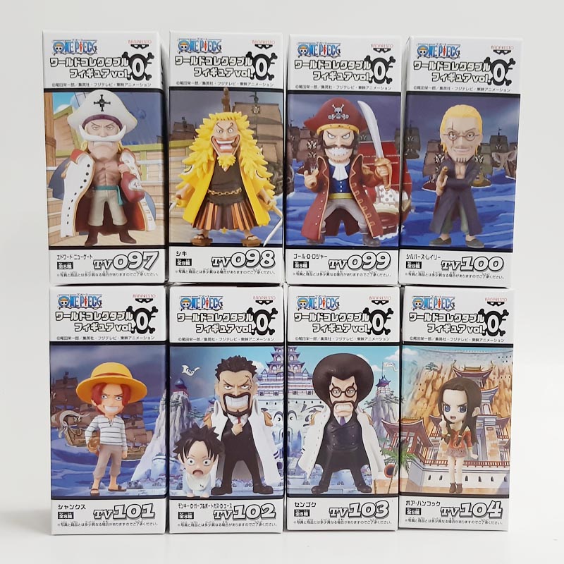 ワンピース ワールドコレクタブルフィギュアVol.0 8種セット 47403