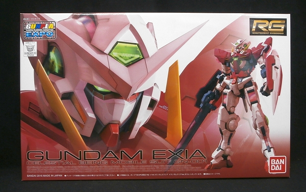 RG (リアルグレード) 1/144 ガンダムエクシア トランザムクリアVer.
