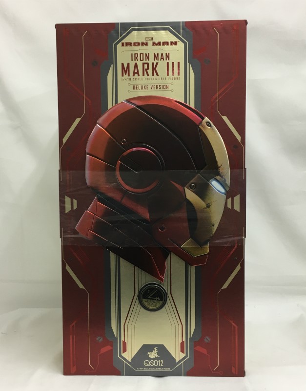 HOT TOYS 1/4 Scale QS012 Iron Man - Mark 3 [With Bonus Accessories]