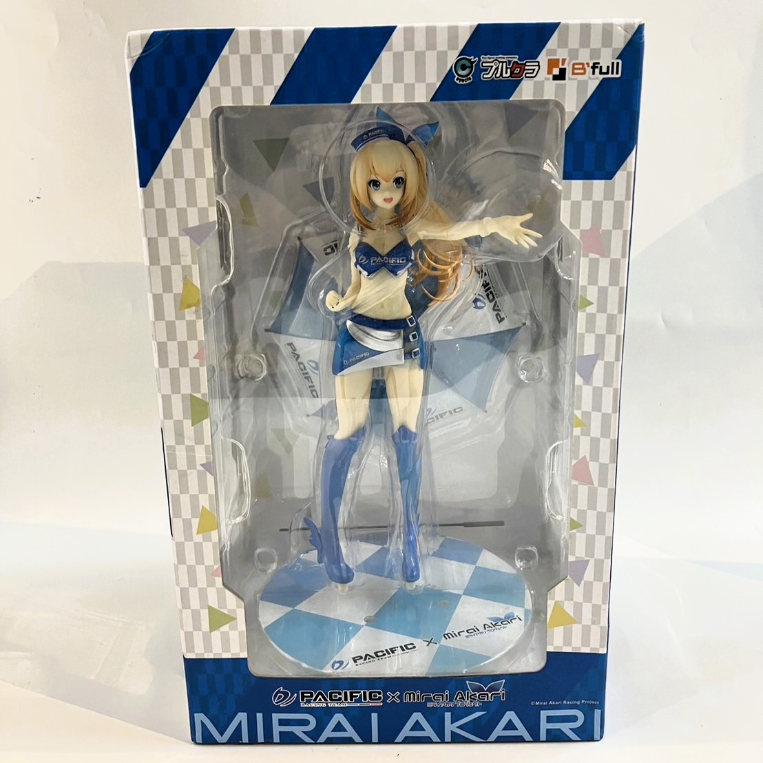 PACIFIC×バーチャルYouTuber ミライアカリ レースクイーンver. 1/7 完成品フィギュア