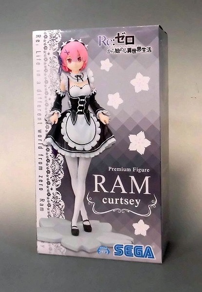 セガ Re:ゼロから始める異世界生活 プレミアムフィギュア ラム curtsey