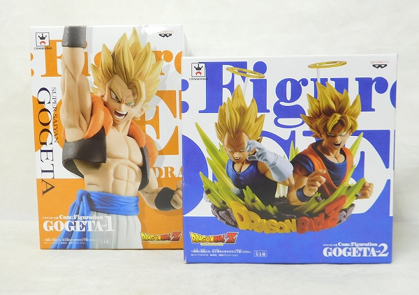 ドラゴンボールZ Com:Figuration GOGETA vol.1&2 2種セット ゴジータ&超サイヤ人孫悟空&ベジータ 37767 37768