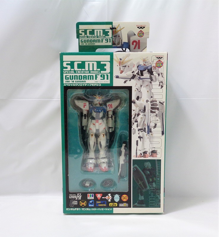 バンプレスト スペシャルクリエイティブモデル3 ガンダムF91/ガンダム(カラーバリエーション) ガンダムF91