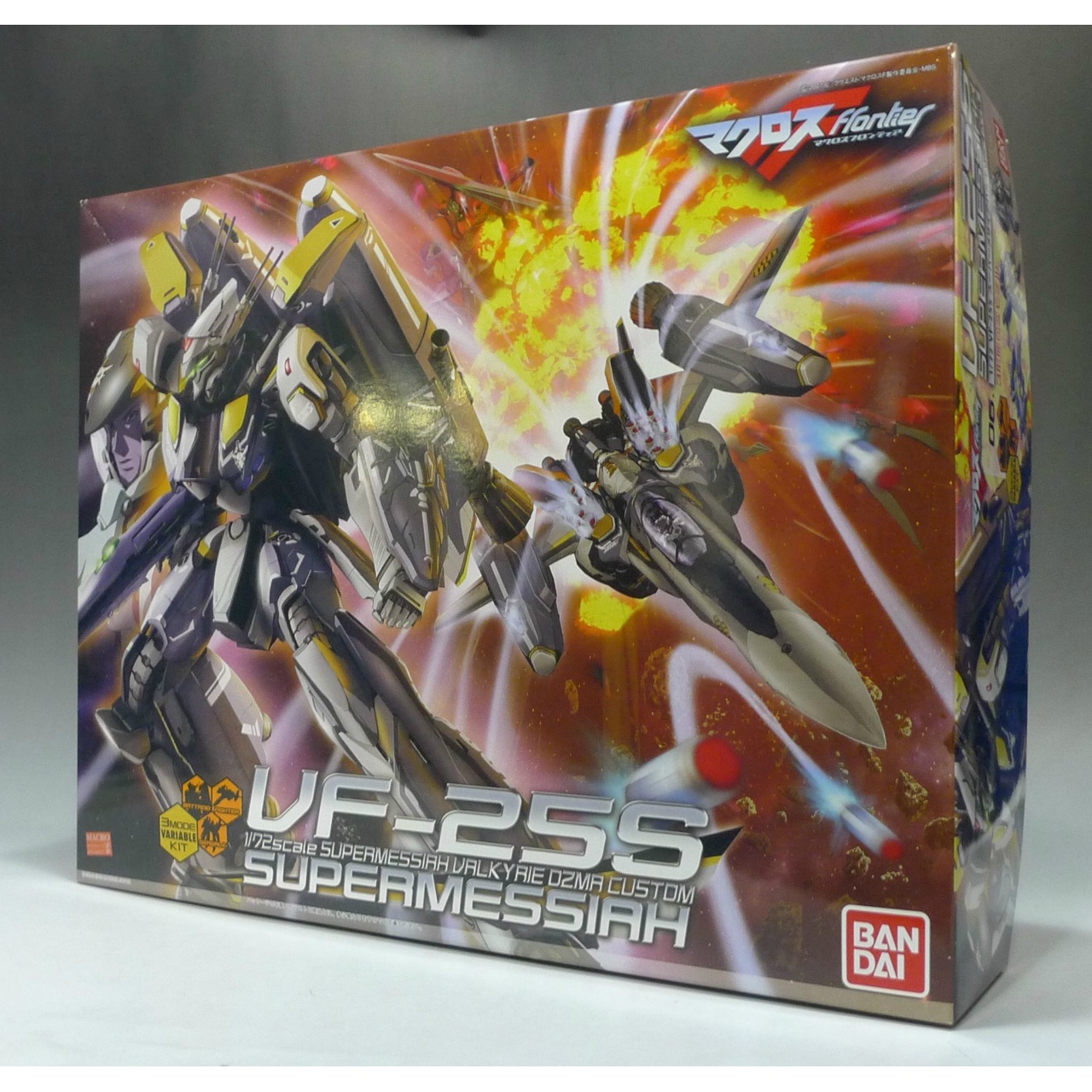 Bandai Plastic Model Macross Frontier 1/72 VF-25S Super Messiah Valkyrie Ozma Custom