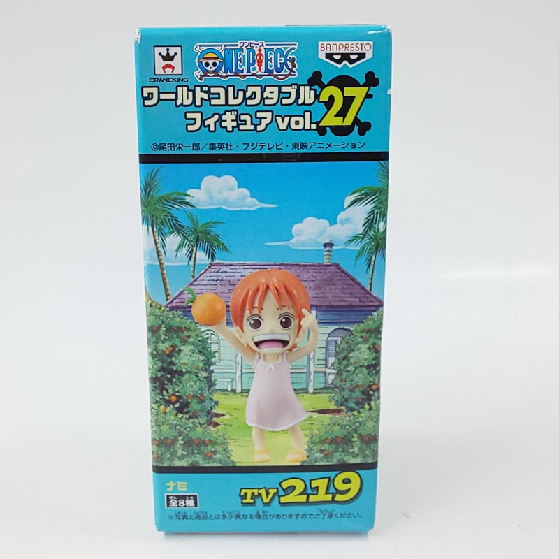 ワンピース ワールドコレクタブルフィギュアvol.27 TV219 ナミ 48061