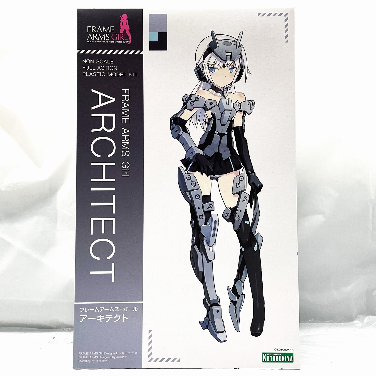 コトブキヤ フレームアームズ・ガール アーキテクト コトブキヤショップ購入特典 「特別カラーの髪の毛パーツとタンポ印刷なしの顔パーツ」付き