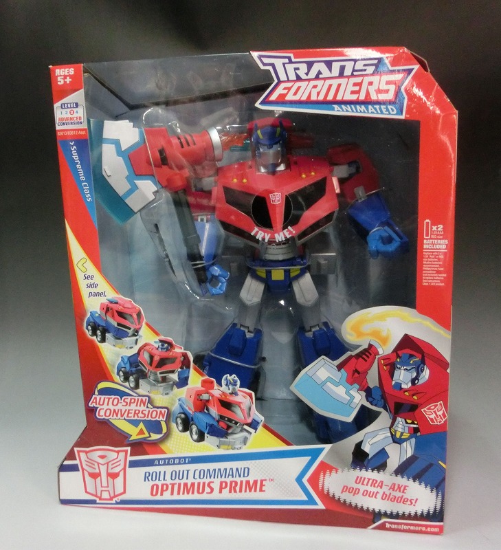 Transformers Animated Optimus Prime Suprime Class