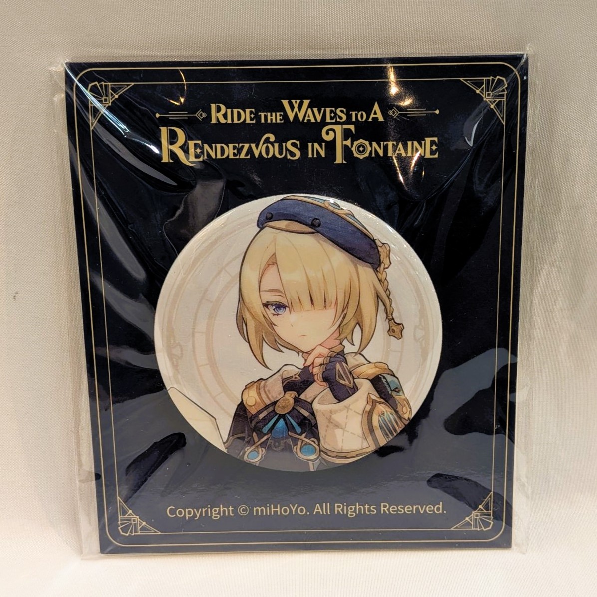 原神 2023ゲームアート展覧会シリーズ 缶バッジ フレミネ